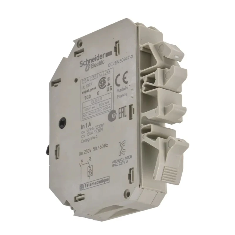Schneider Electric TeSys GB2 Thermal Circuit Breaker 1A 1-Pole DIN Rail Mount GB2CD06