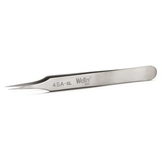 Weller Erem 4.3in Stainless Steel Pointed Tweezer 4SASL
