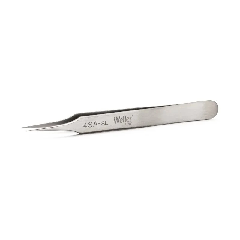 Weller Erem 4.3in Stainless Steel Pointed Tweezer 4SASL