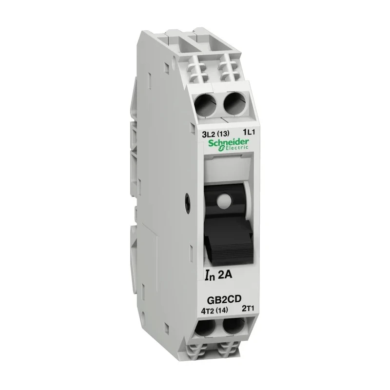 Schneider Electric TeSys GB2 Thermal Circuit Breaker 6A Current Rating 1-Pole DIN Rail GB2CD12