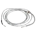 RS PRO Type J Thermocouple with 20 mm Probe Length, 5 mm Diameter, 400°C Max Temperature 324-1844