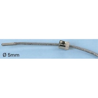 RS PRO Type J Thermocouple Temperature Sensor 6 mm Diameter, 20 mm Length, 0 °C to 400 °C Max 324-1800