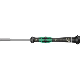 Wera Hexagon Nut Driver, 4.5 mm Tip, 60 mm Blade, 157 mm Overall Length 05118122001