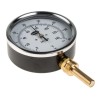 RS PRO Dial Thermometer with 100mm Dial, Steel Case, Threaded Connection, ±Class 2 Accuracy, 60°C Max Temperature 324-8384