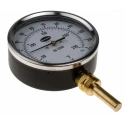 RS PRO Dial Thermometer Steel Case Dual Scale 0°C to 120°C accuracy Class 2 100mm Dial Size 324-8413