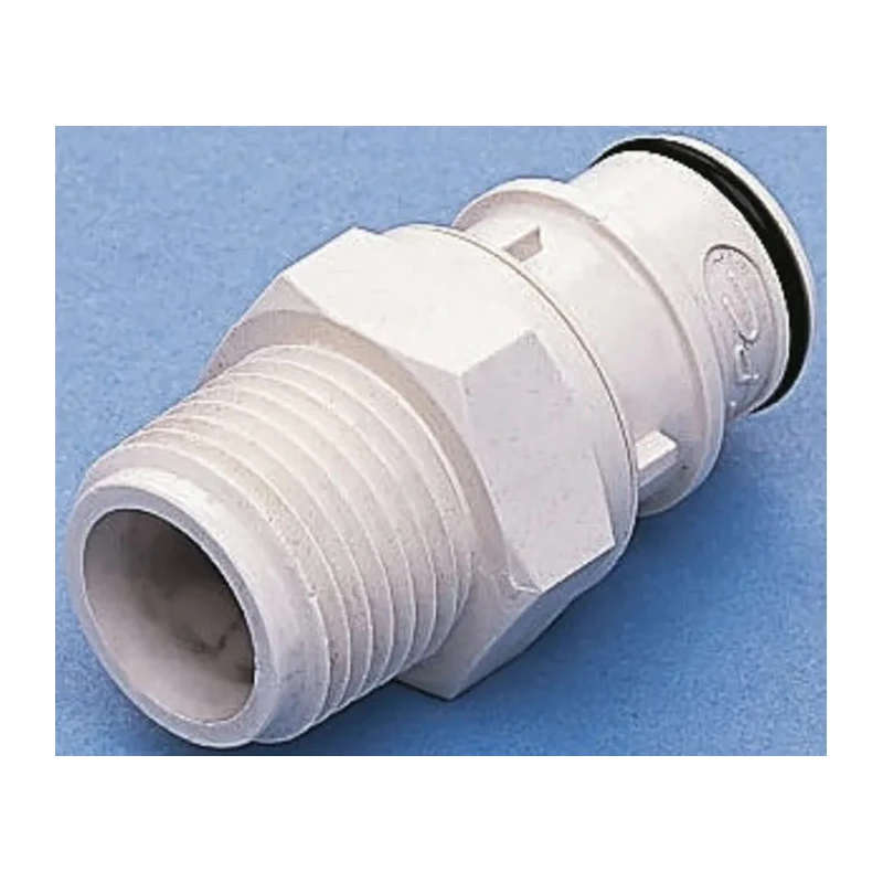 Colder Products Hose Connector Threaded Male 1/2 in BSPT Polysulfone Body 8.6 bar HFCD24835BSPT
