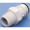 Colder Products Hose Connector Threaded Male 1/2 in BSPT Polysulfone Body 8.6 bar HFCD24835BSPT