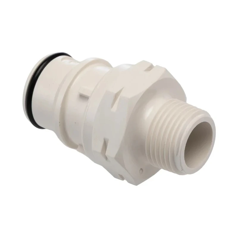 Colder Products Hose Connector Threaded 3/8 in BSPT Male Polysulfone Body 8.6 bar HFCD24635BSPT