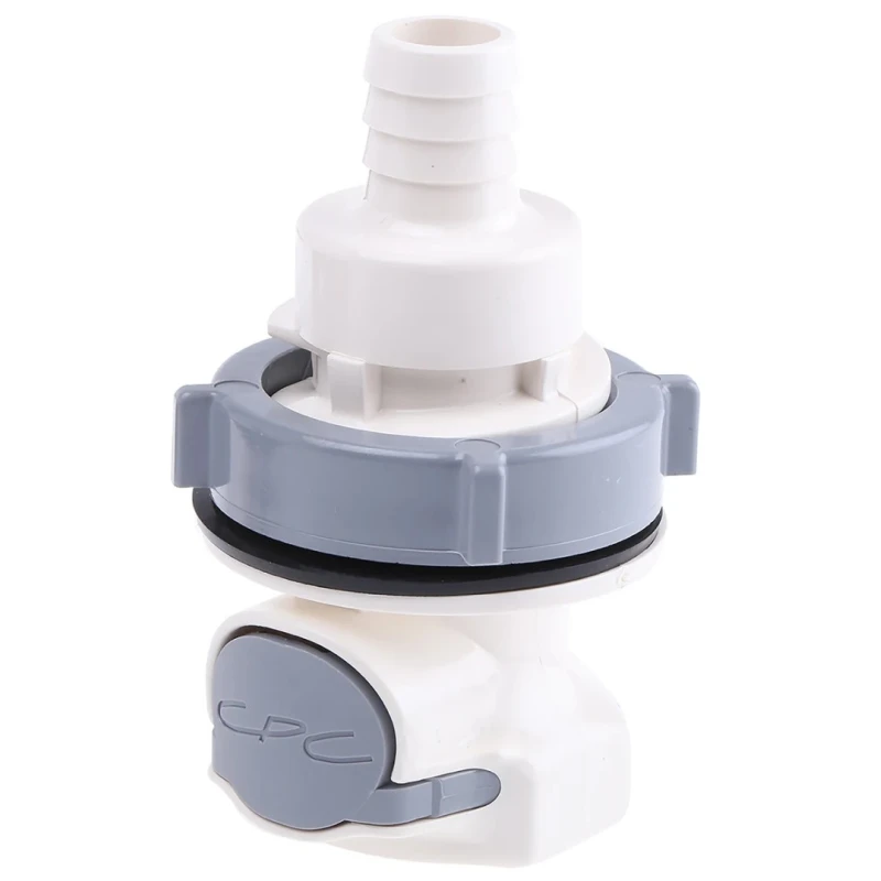 Colder Products Hose Connector 12.7 mm ID Threaded Male, Polysulfone Body, 8.6 bar Pressure HFCD16835