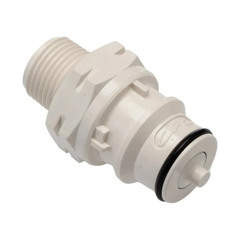 Colder Products Hose Connector Threaded 3/8 in BSPT Male Polysulfone Body 8.6 bar HFCD24635BSPT