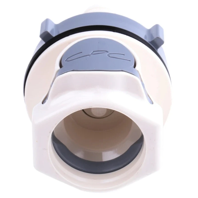Colder Products Hose Connector 12.7 mm ID Threaded Male, Polysulfone Body, 8.6 bar Pressure HFCD16835