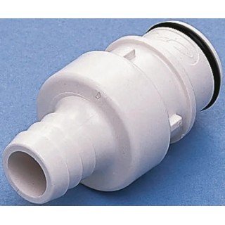Colder Products Hose Connector 9.53 mm ID Threaded Male Polysulfone Body 8.6 bar HFCD22635