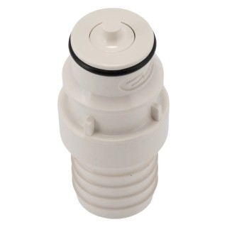 Colder Products Polysulfone Hose Connector 19.05 mm ID Threaded Male, 8.6 bar HFCD221235