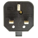Masterplug 13A 250V UK Mains Plug White Thermoplastic Cable Screw Termination HDPT13W-01