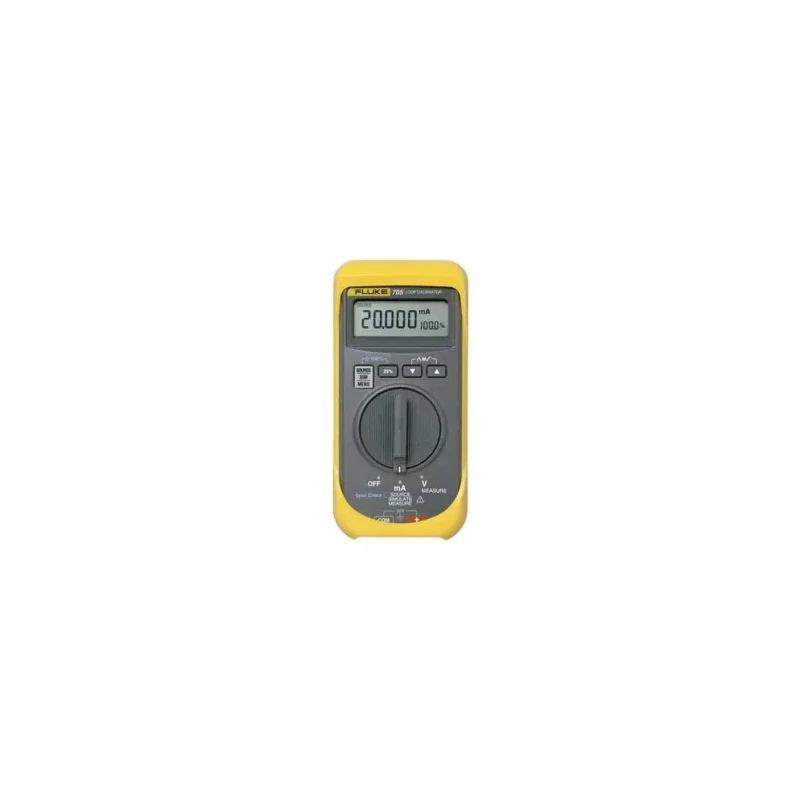 Fluke Loop Calibrator, 0.02% Accuracy, 0.001 mA Resolution, Battery Powered AAA, 30V Safety Voltage FLUKE-705/APAC