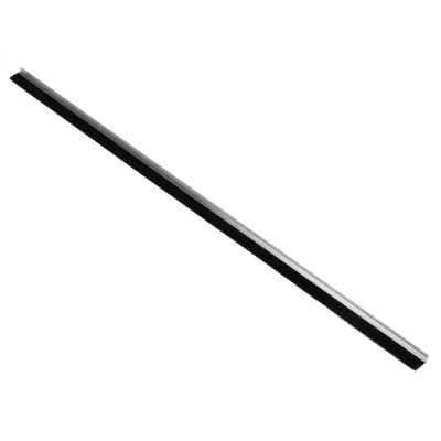RS PRO Black Aluminium Nylon Brush Strip 19 mm, 90° F-Profile, Looped Insert 326-9808
