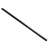 RS PRO Black Aluminium Nylon Brush Strip 19 mm, 90° F-Profile, Looped Insert 326-9808