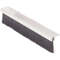 RS PRO Black Aluminium Nylon Brush Strip 19 mm, 90° F-Profile, Looped Insert 326-9808