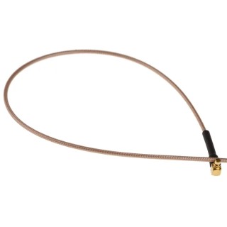 RS PRO 300 mm RG178 Coaxial Cable 50 Ω Black Terminated UK United Kingdom RG178