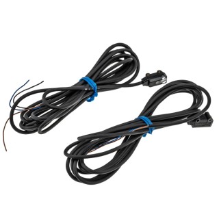 Omron Through Beam Photoelectric Sensor, Block Sensor, 1 m Detection Range, PNP Output, IP67 Protection E3T-ST14 2M