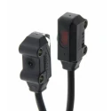 Omron Through Beam Photoelectric Sensor, Block Sensor, 1 m Detection Range, PNP Output, IP67 Protection E3T-ST14 2M