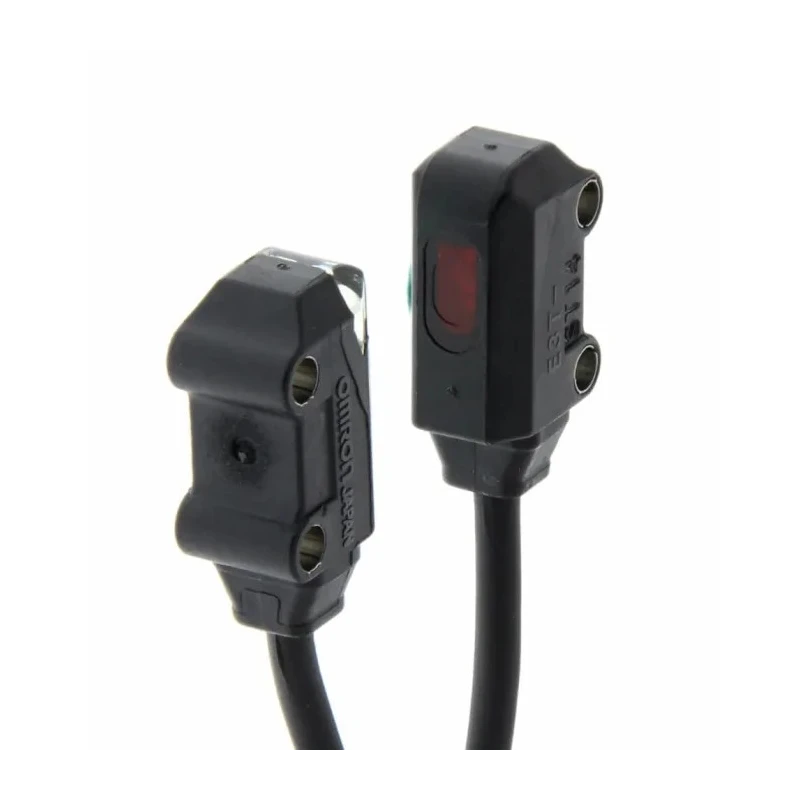 Omron Through Beam Photoelectric Sensor, Block Sensor, 1 m Detection Range, PNP Output, IP67 Protection E3T-ST14 2M