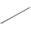RS PRO Black Aluminium Nylon Brush Strip 19 mm Length 6 mm Width 40 mm Height 180° H-Profile 326-9814