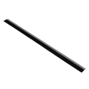 RS PRO Black Aluminium Nylon Brush Strip 32 mm 180° H-Profile Looped Insert 53 mm Height 7.6 mm Width 326-9858