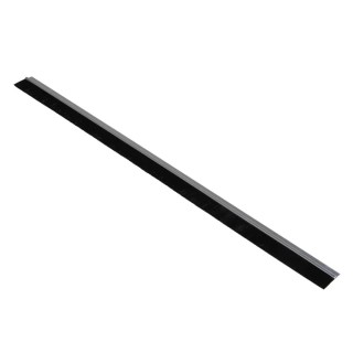 RS PRO Black Aluminium Nylon Brush Strip 32 mm 180° H-Profile Looped Insert 53 mm Height 7.6 mm Width 326-9858