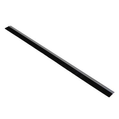 RS PRO Black Aluminium Nylon Brush Strip 32 mm 180° H-Profile Looped Insert 53 mm Height 7.6 mm Width 326-9858