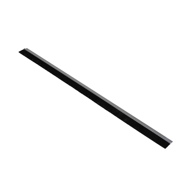 RS PRO Black Aluminium Nylon Brush Strip 32 mm 180° H-Profile Looped Insert 53 mm Height 7.6 mm Width 326-9858