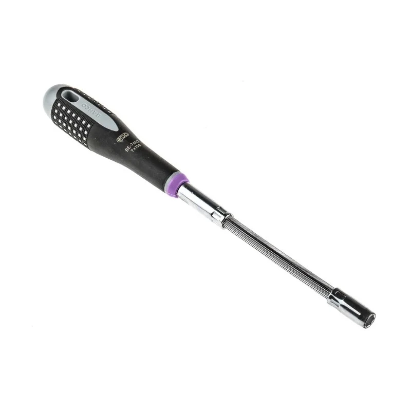 Bahco Hexagon Nut Driver, 7 mm Tip, 150 mm Blade, 272 mm Overall BE-7607