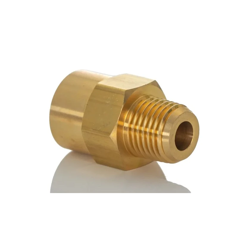Norgren ENOTS Series Pneumatic Fitting Brass to Bs 2874, G1/8 Male to Push In 6 mm Threaded-to-Tube 36050404