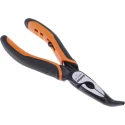 Bahco Bent Nose Plier Serrated 160mm Overall, 46mm Jaw 2427 G-160
