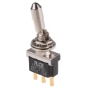 TE Connectivity Toggle Switch Panel Mount On-On SPDT Solder Terminal 20 V dc 20 V ac FTD59G04