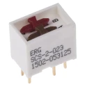 ERG Rotary Coded DIP Switch Through Hole Slide Actuator SCS 02 023 STD