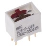 ERG Rotary Coded DIP Switch Through Hole Slide Actuator SCS 02 023 STD