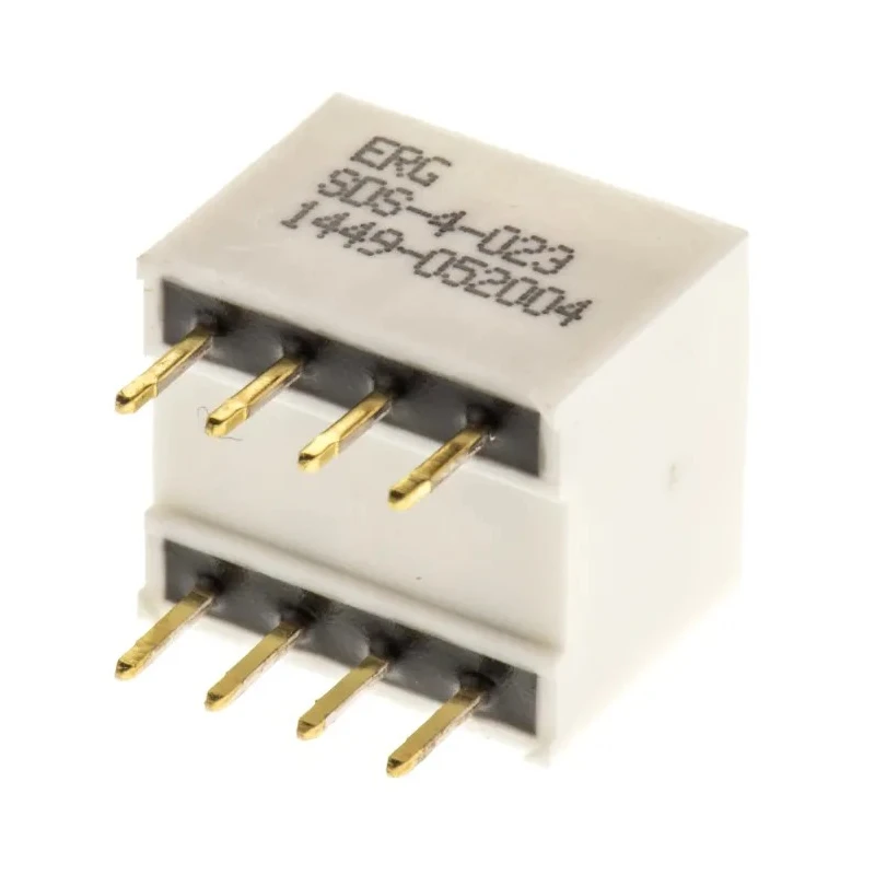 ERG Rotary Coded DIP Switch Through Hole Mount Slide Actuator SDS 04 023 STD