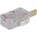 Saia-Burgess Plunger Micro Switch, Tab Terminal 10A 250 V AC SPST-NC IP40 42680