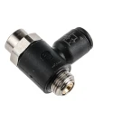 Legris 7010 Series Flow Controller Flow Regulator Tube, Tube Outlet, Polymer Metal Stainless Steel Brass, Max 7010 06 10