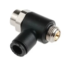 Legris 7010 Series Flow Controller Flow Regulator Tube, Tube Outlet, Polymer Metal Stainless Steel Brass, Max 7010 06 10