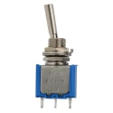 APEM Toggle Switch Panel Mount On-On SPDT Solder Terminal 30V dc 250V ac 5636A9