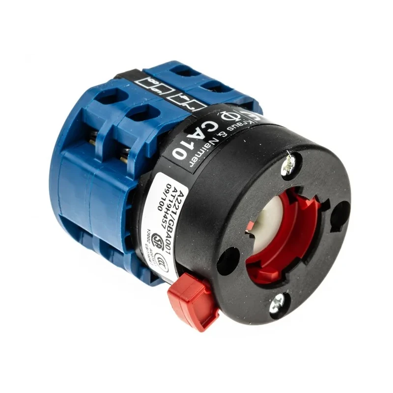 Kraus & Naimer 2 Position 60 ° Panel Mount Rotary Knob Actuator 20 A CA10.A221/GBA001.*FT