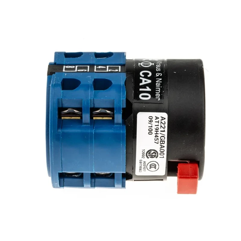 Kraus & Naimer 2 Position 60 ° Panel Mount Rotary Knob Actuator 20 A CA10.A221/GBA001.*FT