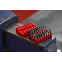 MTI Screwdriver Bit Set, Chrome Vanadium Steel, Hex Torq Set Mplus Torx Tri-Wing, 25mm, 1/4 in Drive, 33 Pieces 560-200