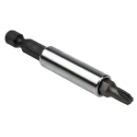 MTI Screwdriver Bit Set, Chrome Vanadium Steel, Hex Torq Set Mplus Torx Tri-Wing, 25mm, 1/4 in Drive, 33 Pieces 560-200