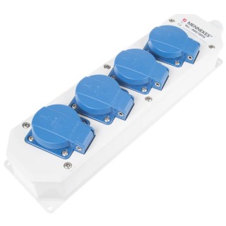 MENNEKES Grey IP44 Industrial Power Connector 16A 230V IP44 
