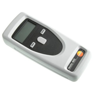 Testo Optical Tachometer, Best Accuracy ±0.02 %, LCD Display, 1 to 99999 rpm, AA Battery, Model 0563 0465