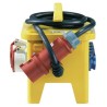 MENNEKES IP44 Red Free Stand Mount Industrial Power Connector 32A 400V IP44