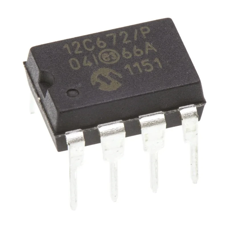 Microchip 8-bit PIC Microcontroller PIC12C672-04I/P, 4 MHz EPROM, 8-Pin PDIP